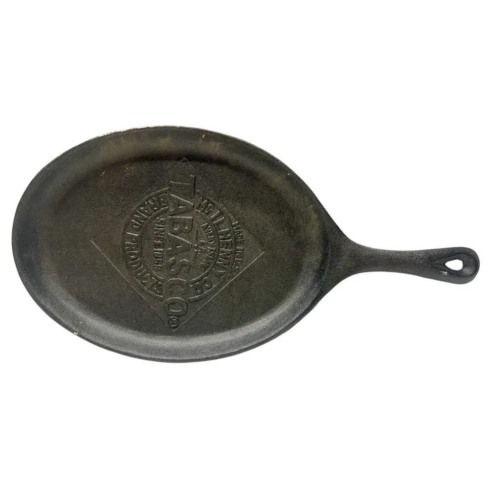Tabasco Cast Iron Skillet MCILHENNY Co 14.75